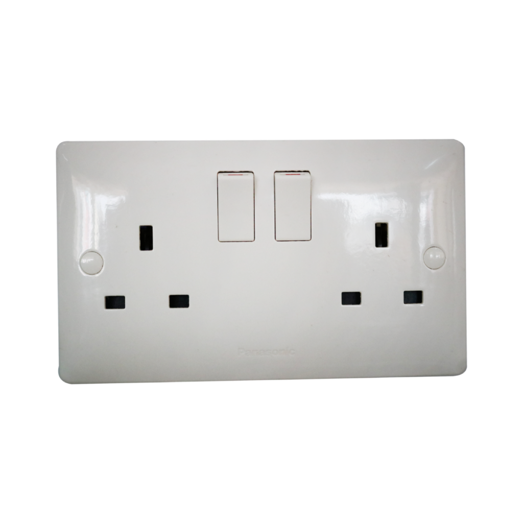 Double Socket Panasonic | Cheap General Hardware Ltd